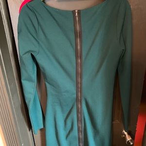 Forest green Kenneth Cole midi dress